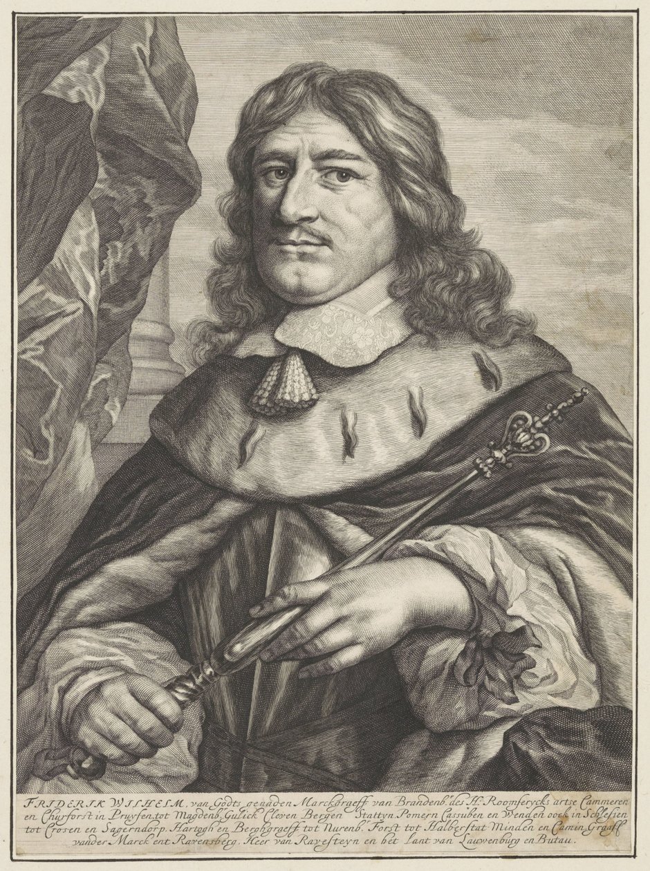 Frederik Willem brandenburgi herceg portréja alkotó: Theodor Matham