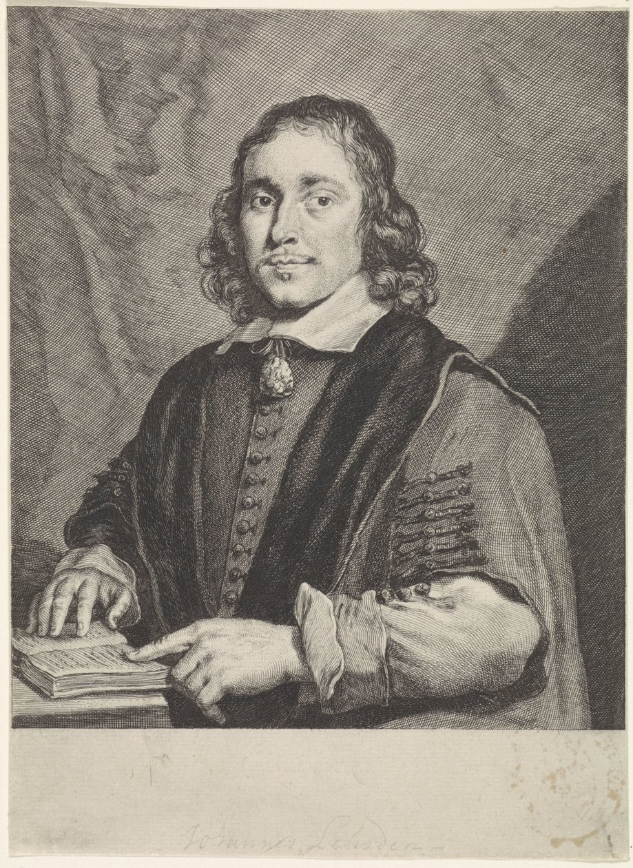 Johannes Leusden portréja alkotó: Theodor Matham