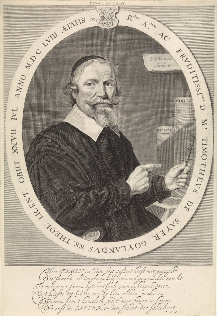 Timotheus de Sayer portréja alkotó: Theodor Matham