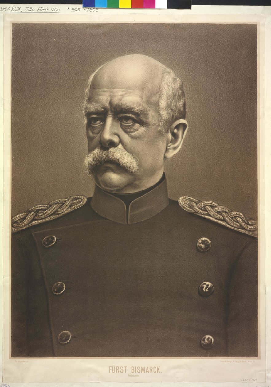 Bismarck gróf, a birodalom kancellárja alkotó: Theodor Mayerhofer