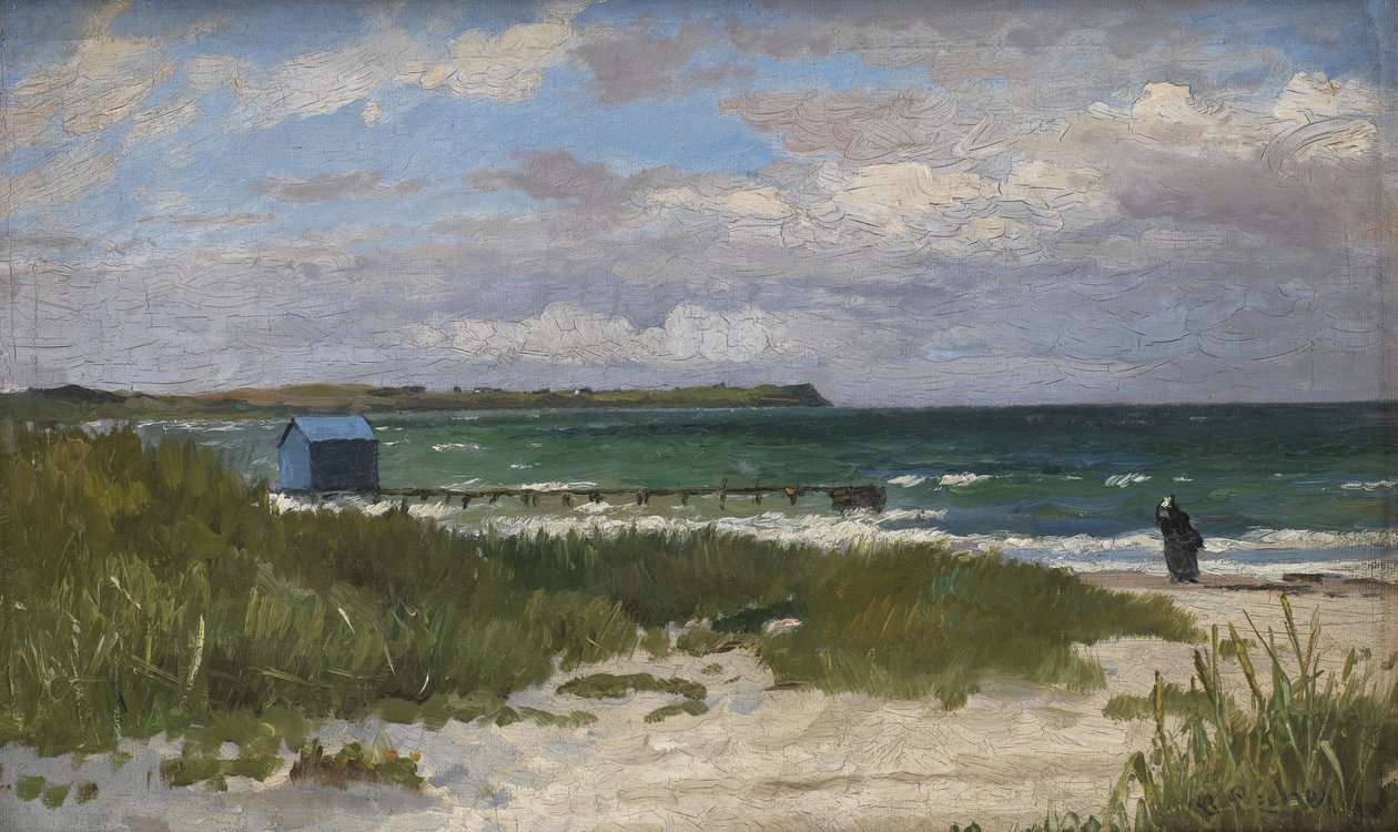 Isola del Liri, Olaszország. Borús nap alkotó: Theodor Philipsen