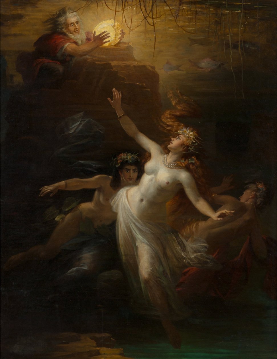 A Rajna aranya Das Rheingold, 1875. alkotó: Theodor Pixis