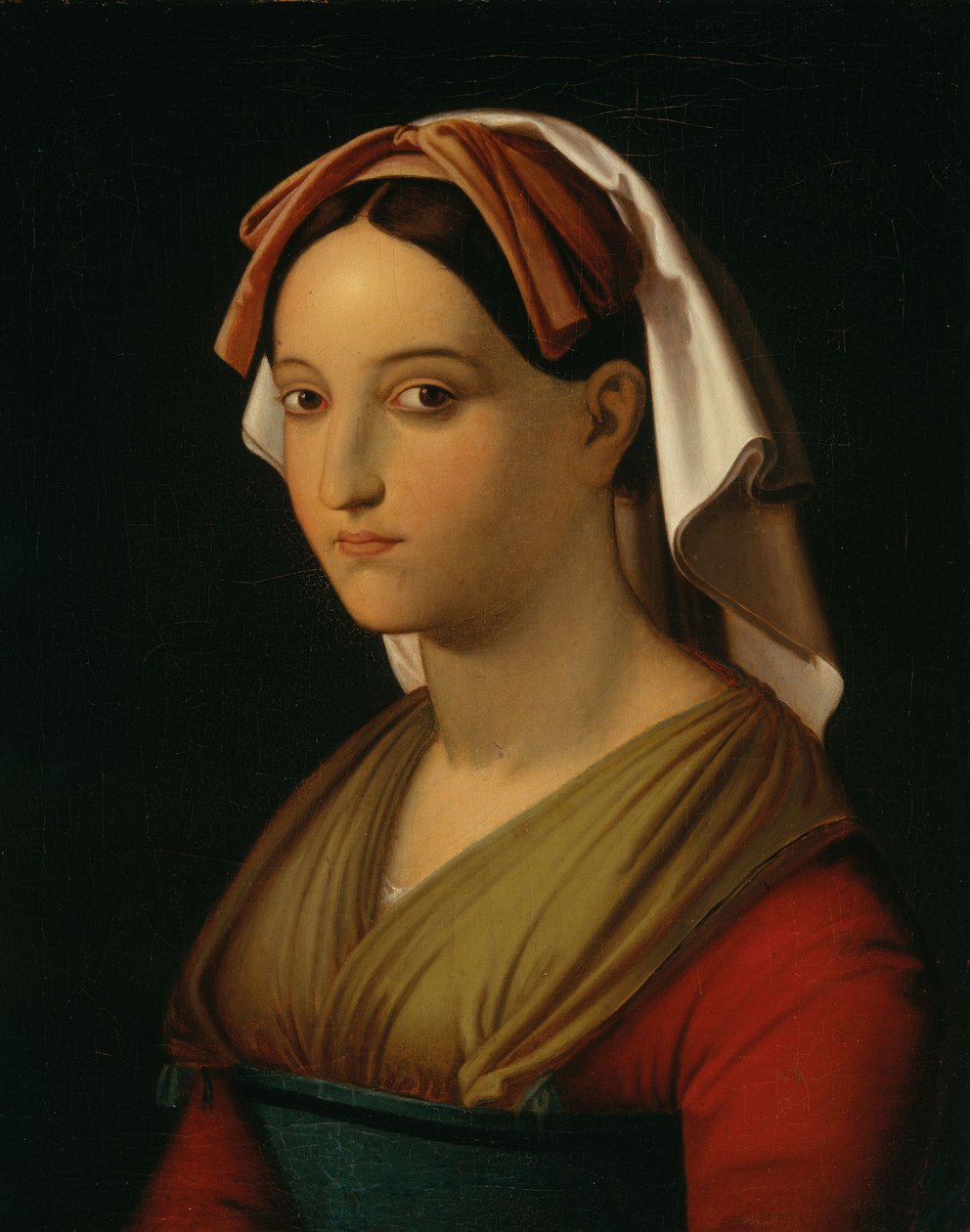 Vittoria Caldoni portréja alkotó: Theodor Rehbenitz