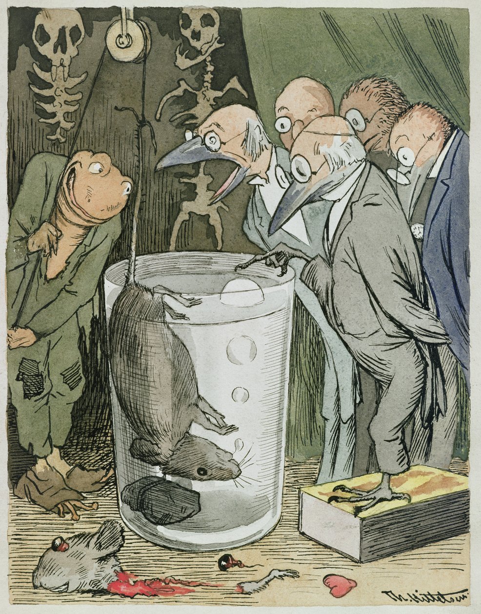 Egy orvos tudományos kísérlete alkotó: Theodor Kittelsen