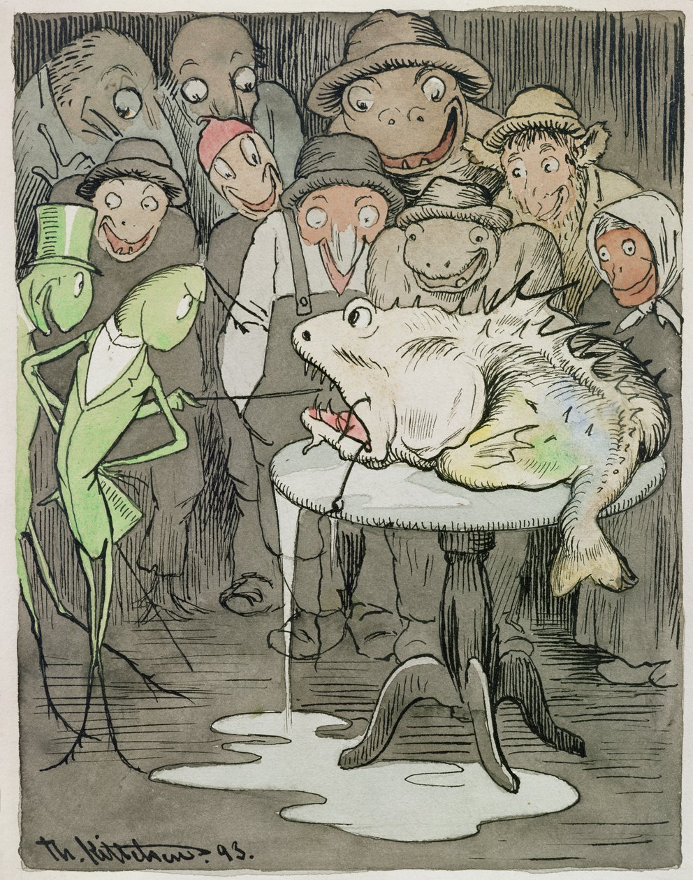 Ritka Állat alkotó: Theodor Kittelsen