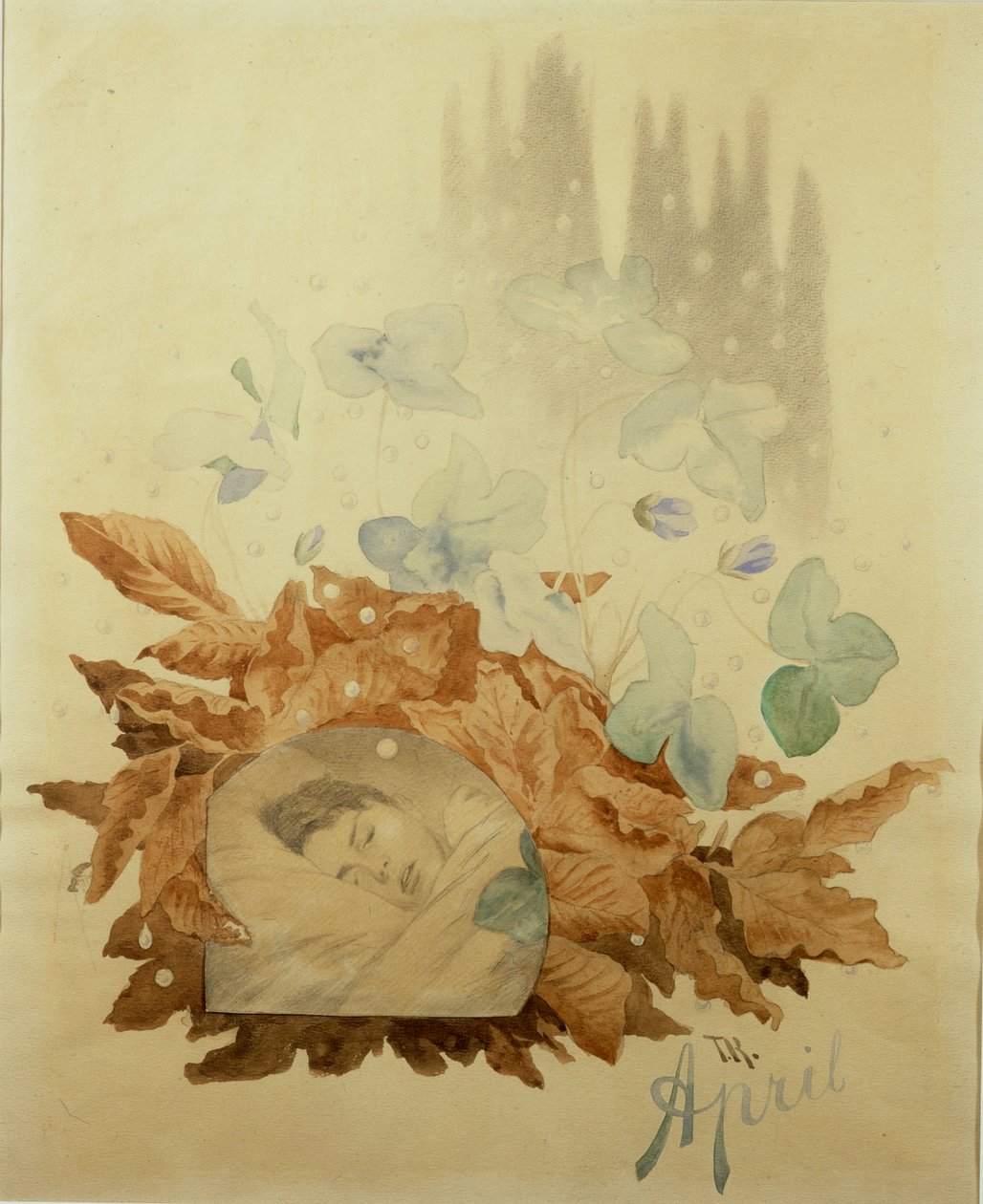április alkotó: Theodor Kittelsen