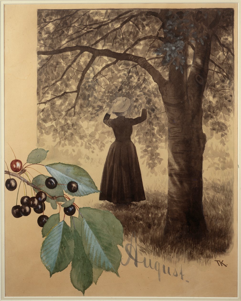 augusztus alkotó: Theodor Kittelsen