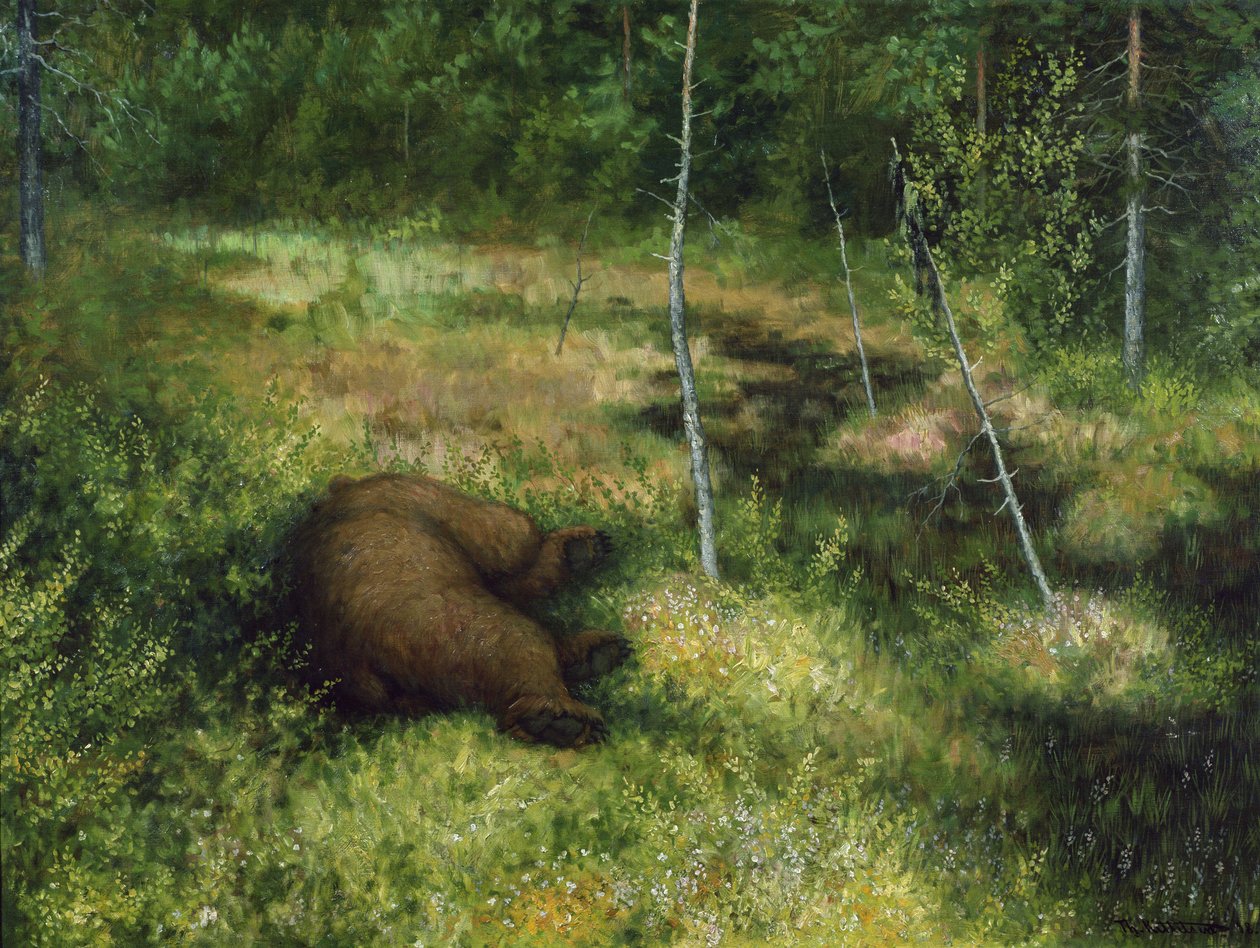 csupasz hordozó alkotó: Theodor Kittelsen