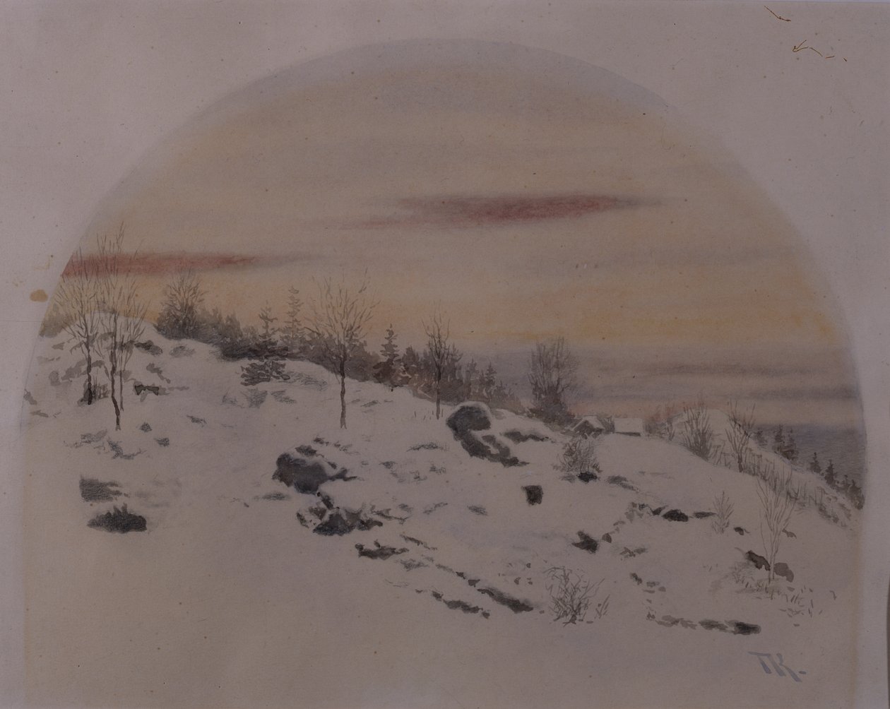 február alkotó: Theodor Kittelsen
