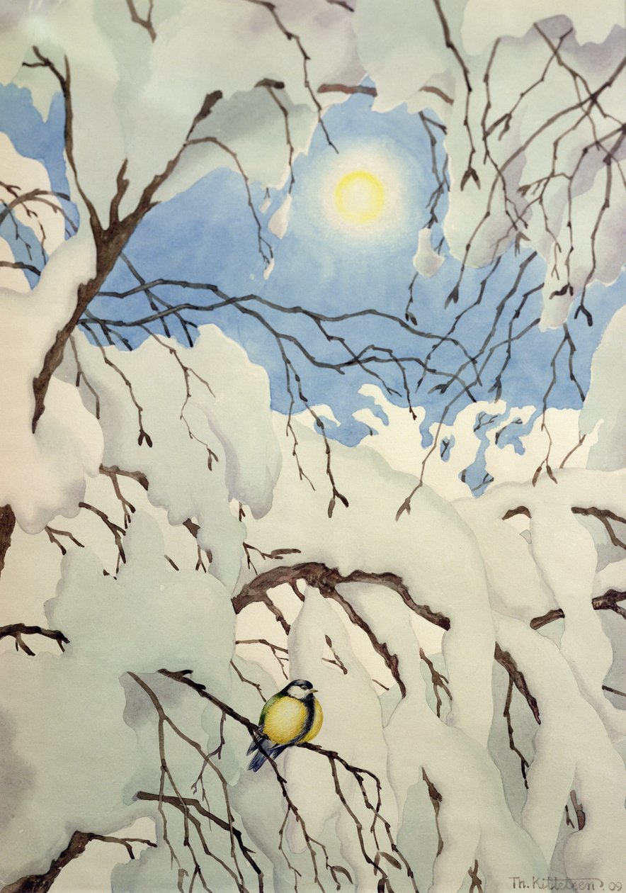 Nagy cinege alkotó: Theodor Kittelsen