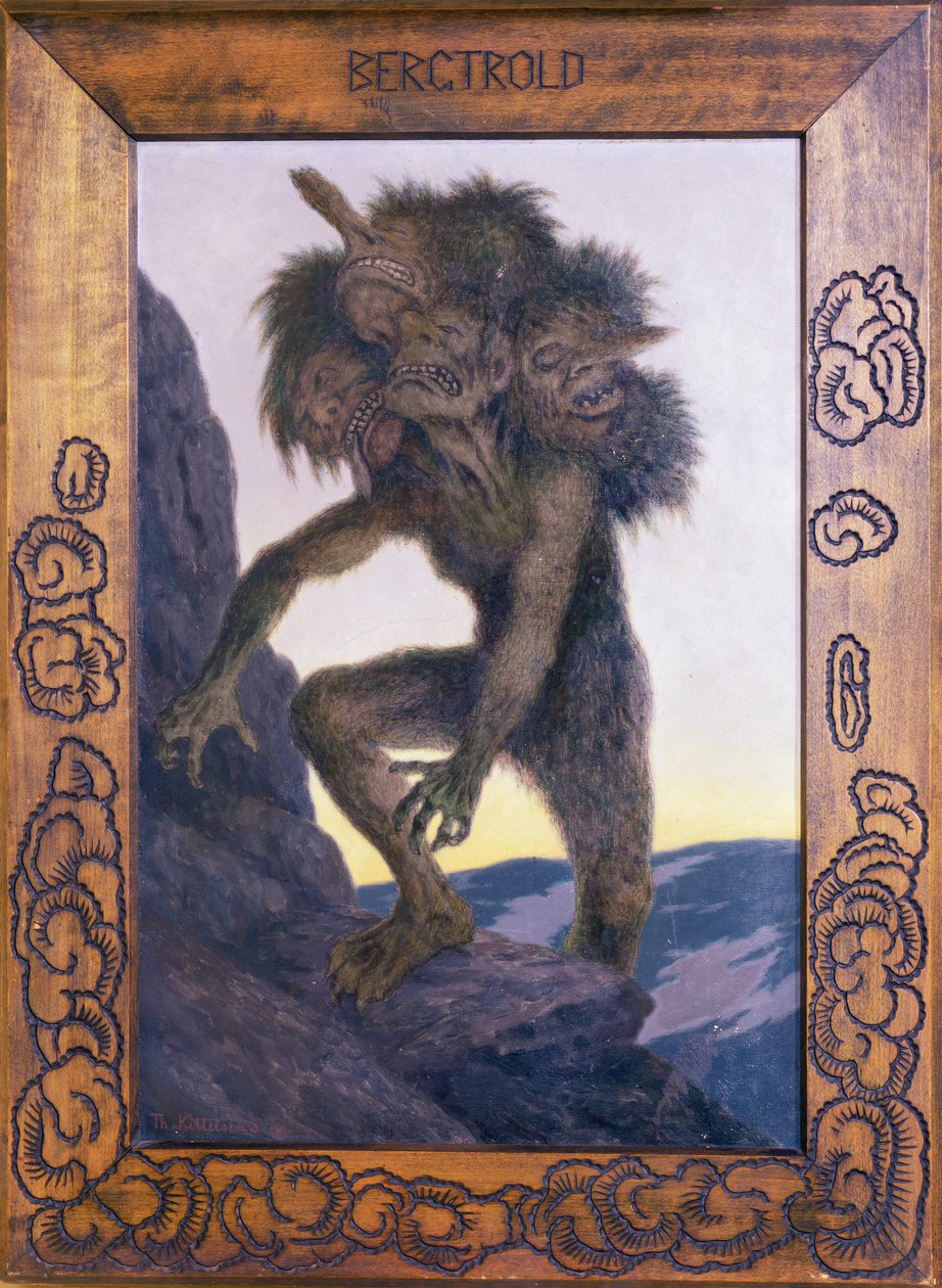 Hegyi Troll alkotó: Theodor Kittelsen