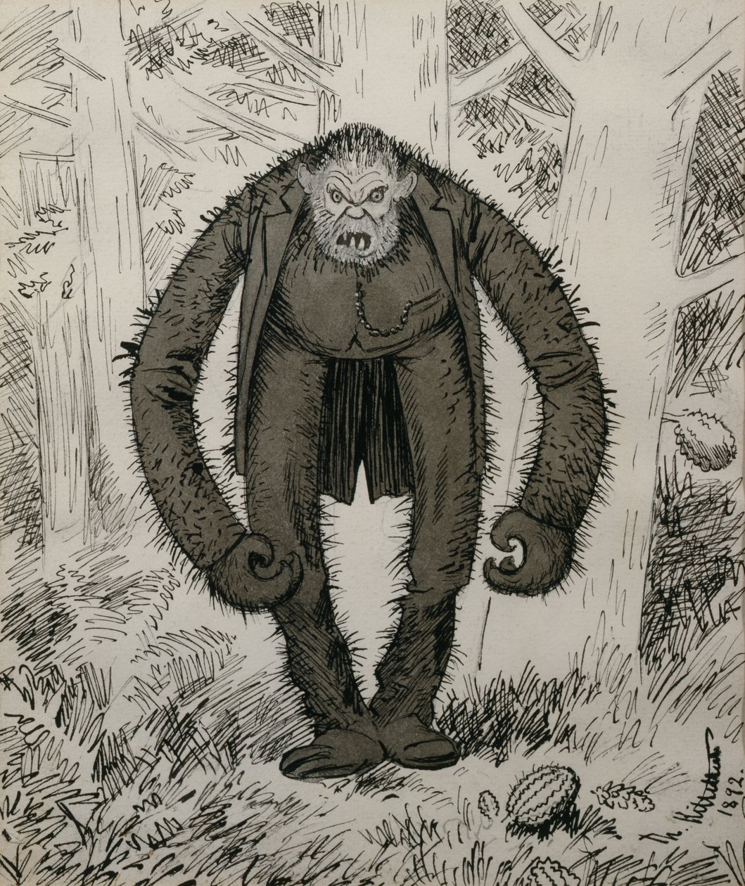 A természet aludt, amikor teremtették alkotó: Theodor Kittelsen