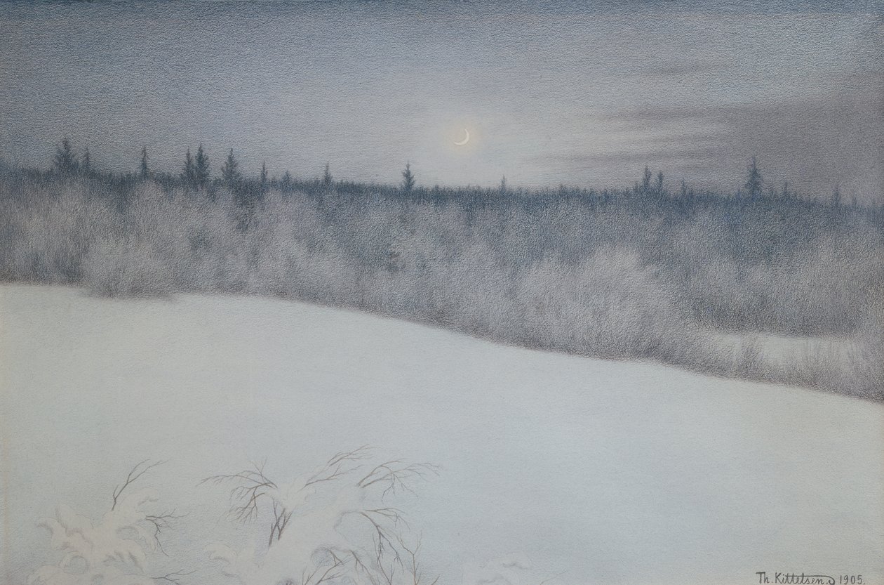 Újév alkotó: Theodor Kittelsen