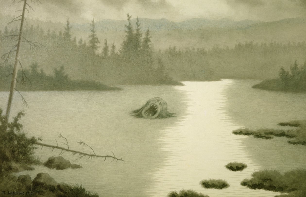 Cams Screams alkotó: Theodor Kittelsen