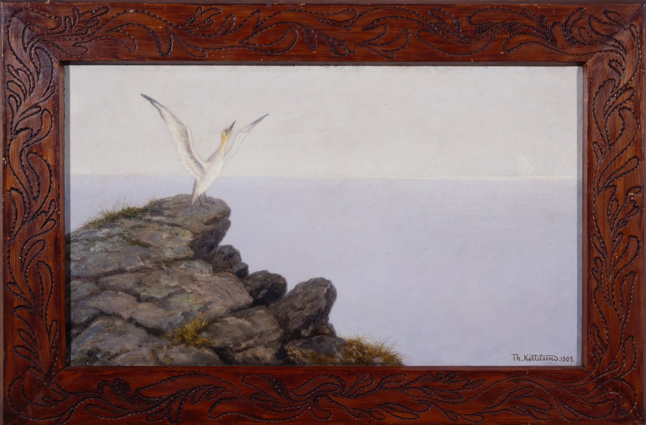 Oeus hárfa alkotó: Theodor Kittelsen