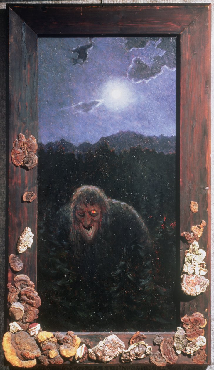 Our House Troll (olaj, vászon) alkotó: Theodor Kittelsen