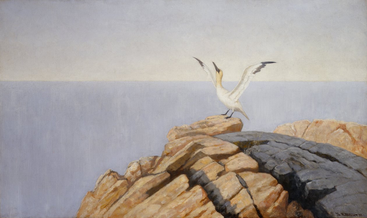 Tengeri talp alkotó: Theodor Kittelsen