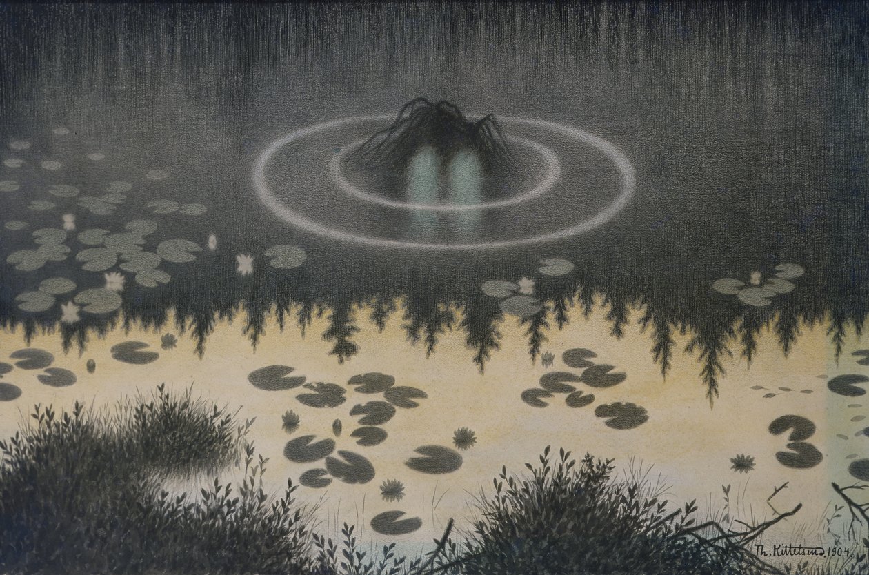 Vízi sprite alkotó: Theodor Kittelsen