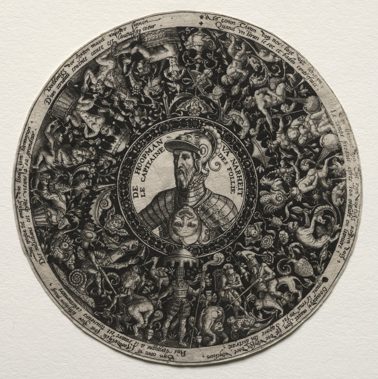 Tervezés medálos edényhez alkotó: Theodor de Bry