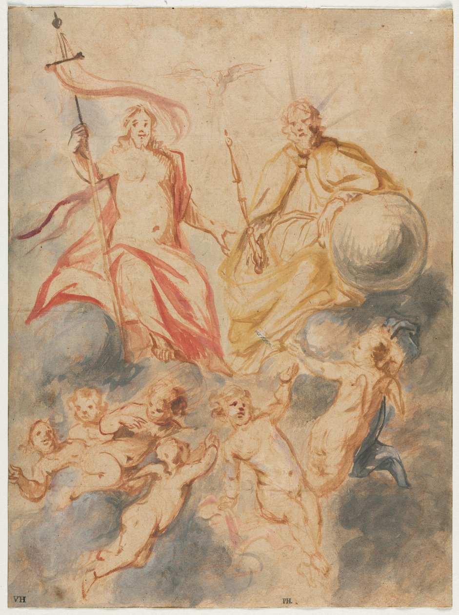 Szentháromság alkotó: Theodor van Thulden