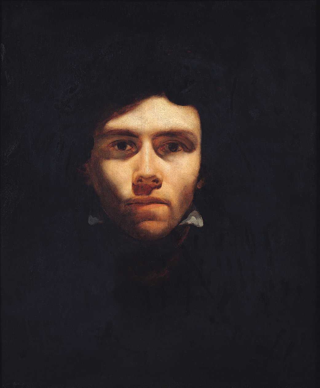 Eugene Delacroix (1798-1863) portréja 1818-1919 körül alkotó: Theodore Gericault