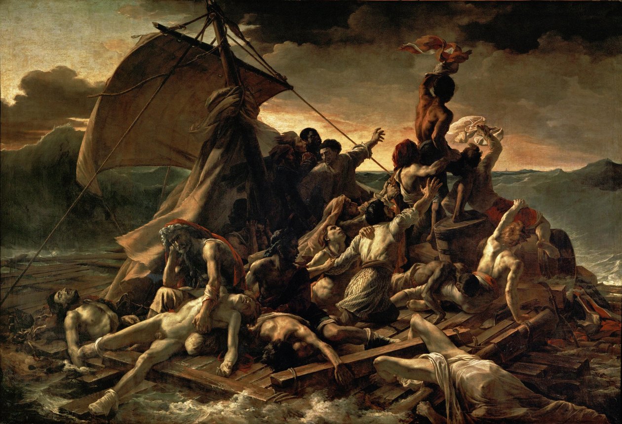 A Medúza tutaja, 1819 alkotó: Theodore Gericault