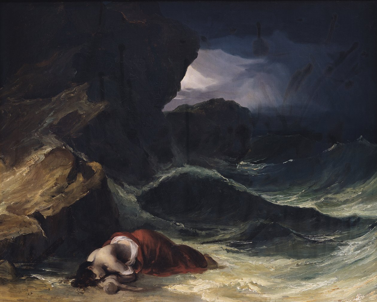 A vihar, vagy a hajótörés alkotó: Theodore Gericault