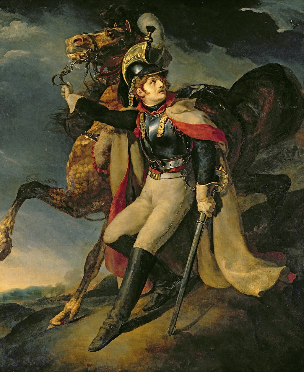 A Sebesült Cuirassier, 1814 alkotó: Theodore Gericault