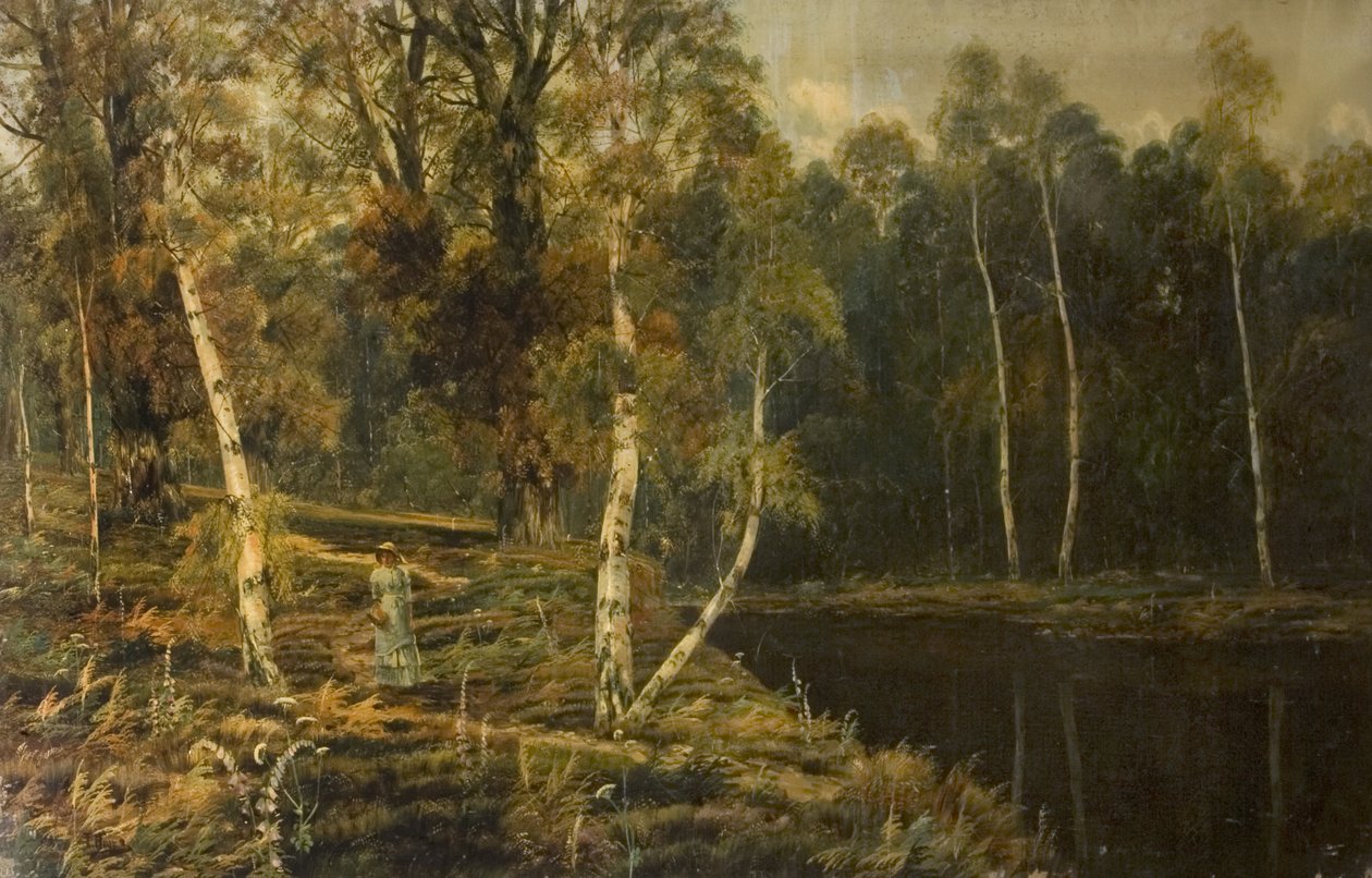 Lyndhurst közelében, Hants, 19. század vége alkotó: Theodore Hines