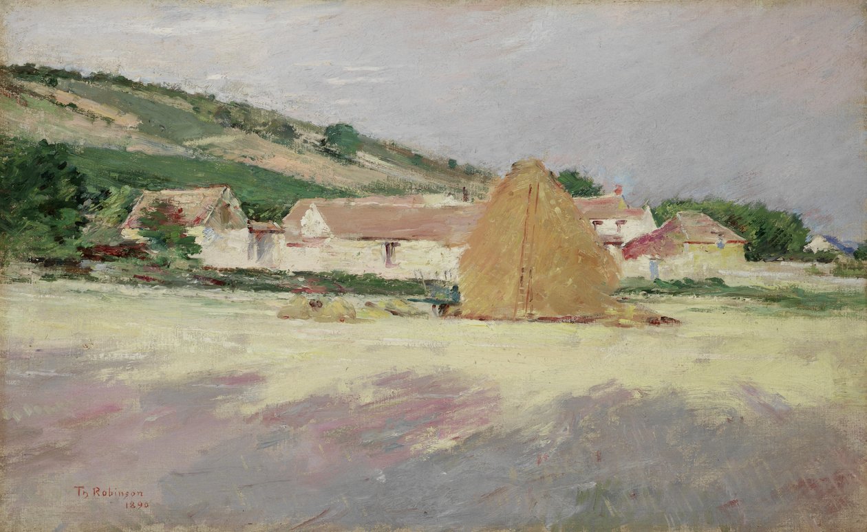 Jelenet Givernyben, 1890 alkotó: Theodore Robinson