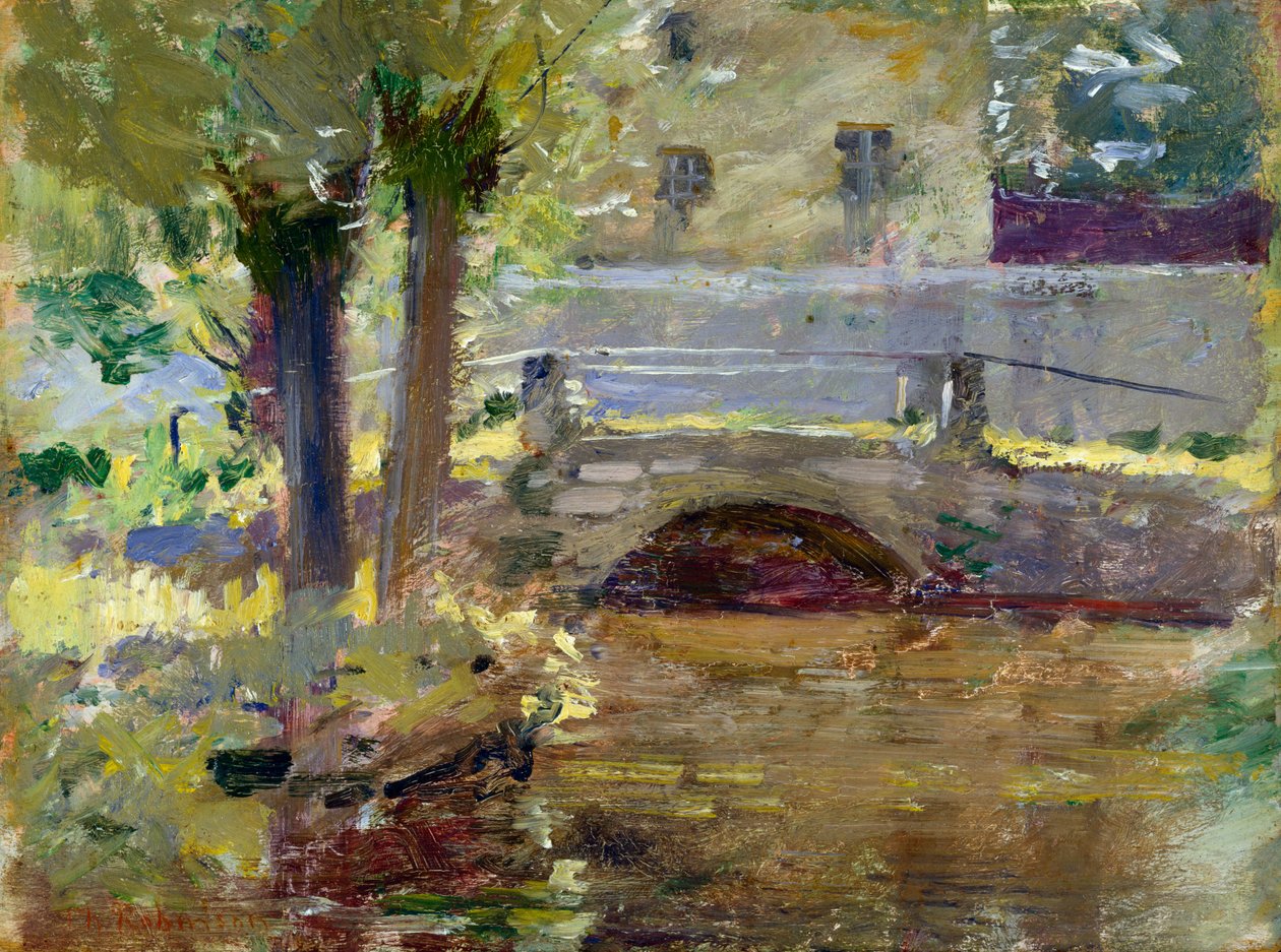 A Giverny-i híd, 1891 alkotó: Theodore Robinson