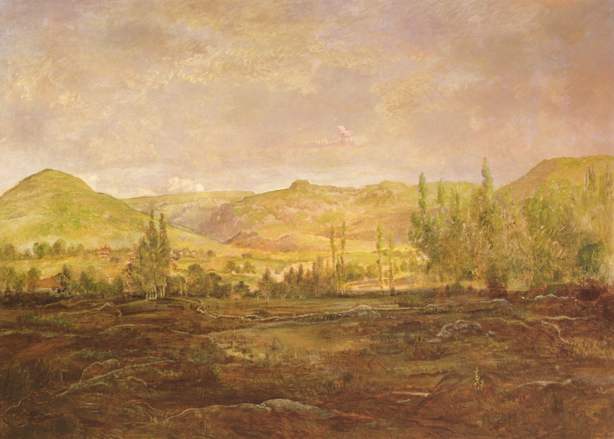 Saint-Fergeux-völgy (Doubs) alkotó: Pierre Etienne Theodore Rousseau