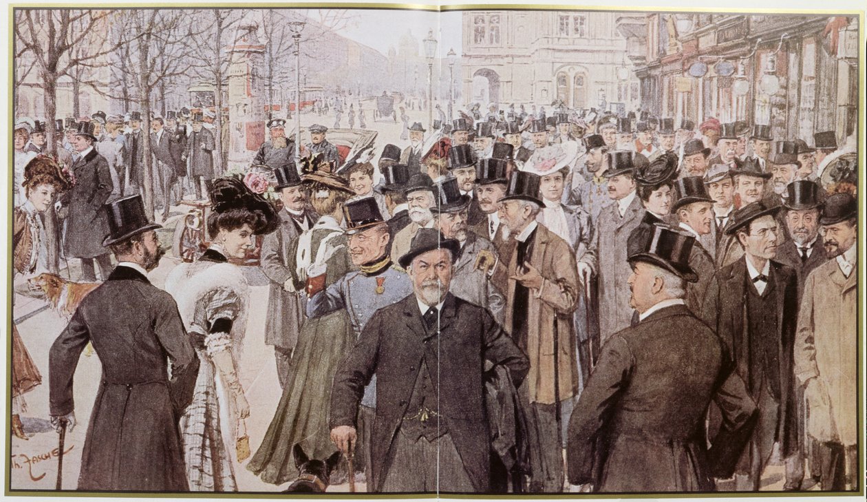 Ringstrasse, Bécs alkotó: Theodore Zasche