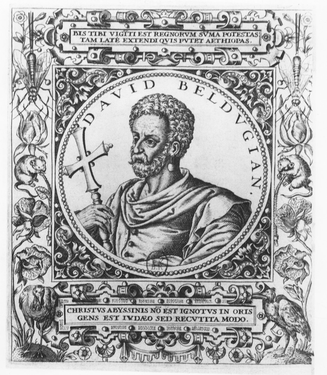 David Beldugian, Abesszínia császára alkotó: Theodore de Bry