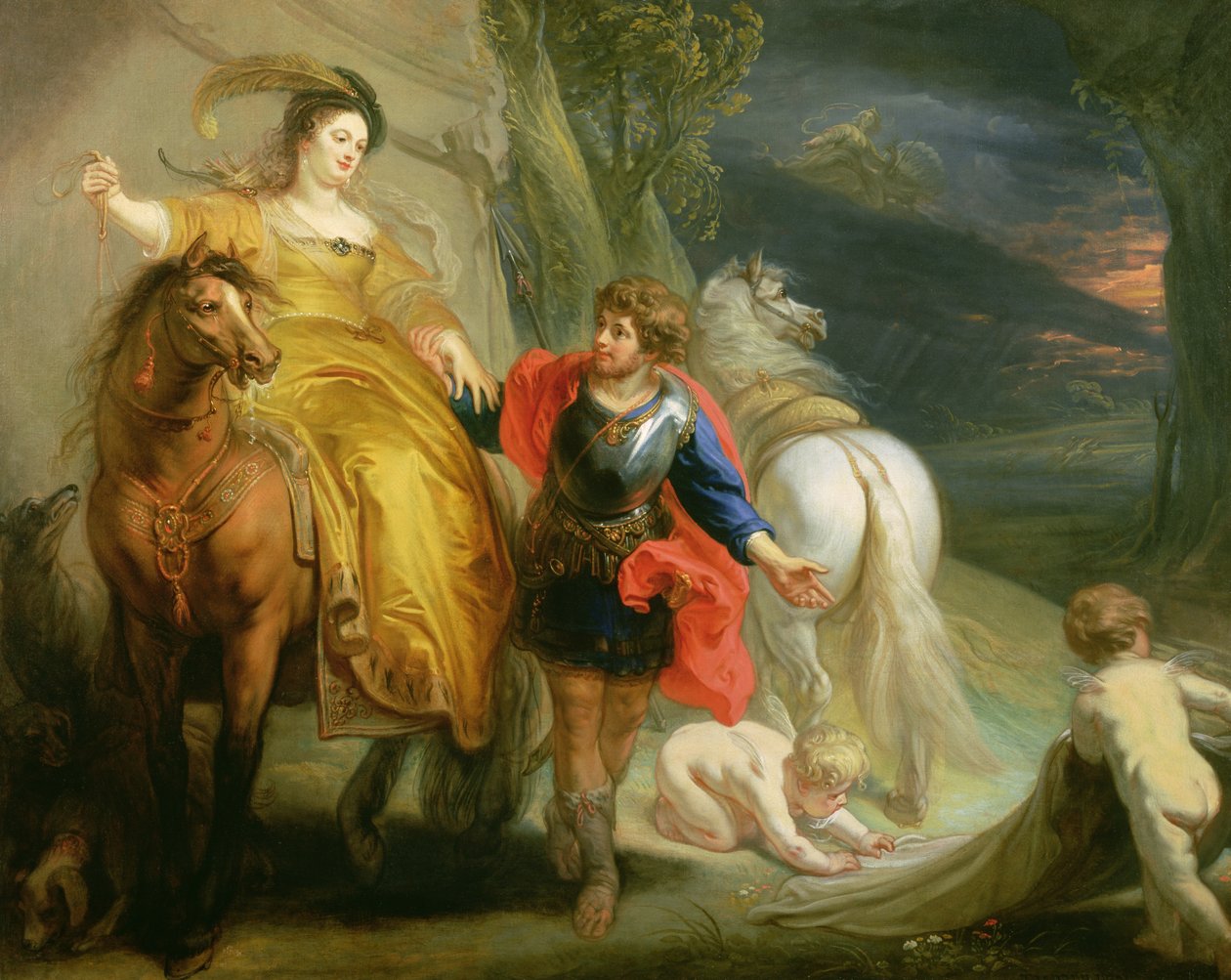 Dido és Aeneas alkotó: Theodoor van Thulden