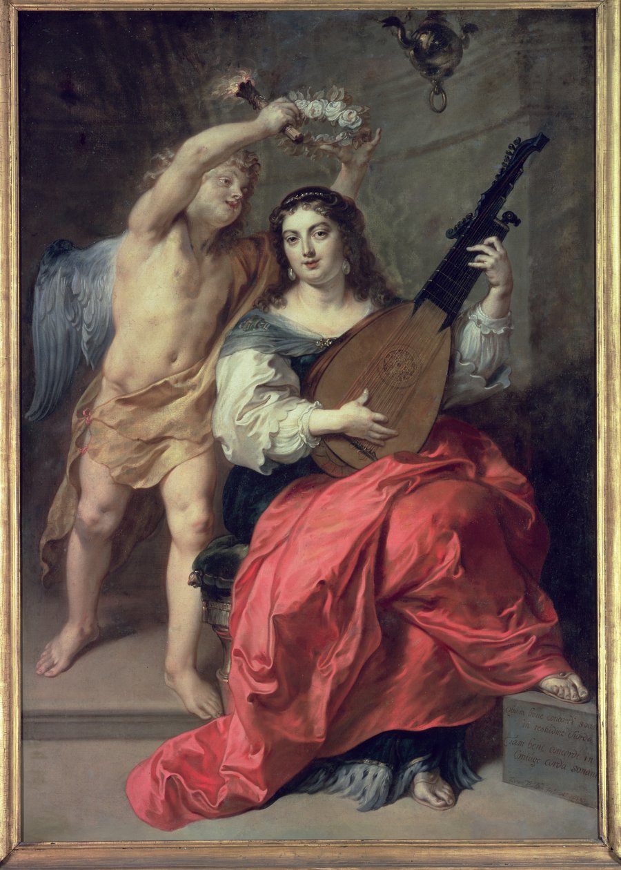 Zene és szerelem, 1652 alkotó: Theodoor van Thulden