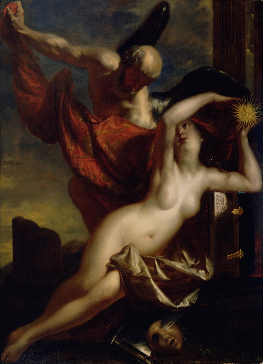 Idő feltárja az igazságot, 1650 körül alkotó: Theodoor van Thulden