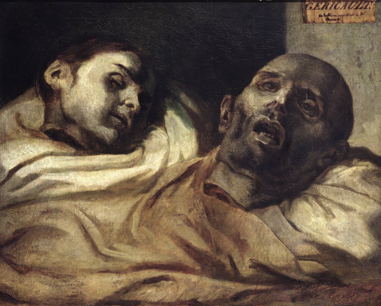 Kínzás áldozatainak feje (olaj, vászon) alkotó: Theodore (after) Gericault