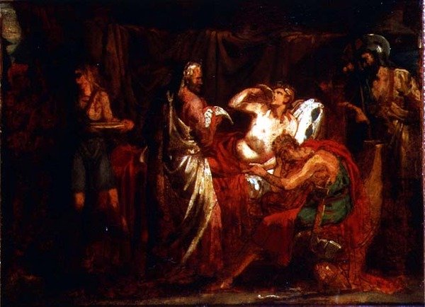 Sándor és orvosa, Philippe alkotó: Theodore (attr. to) Gericault