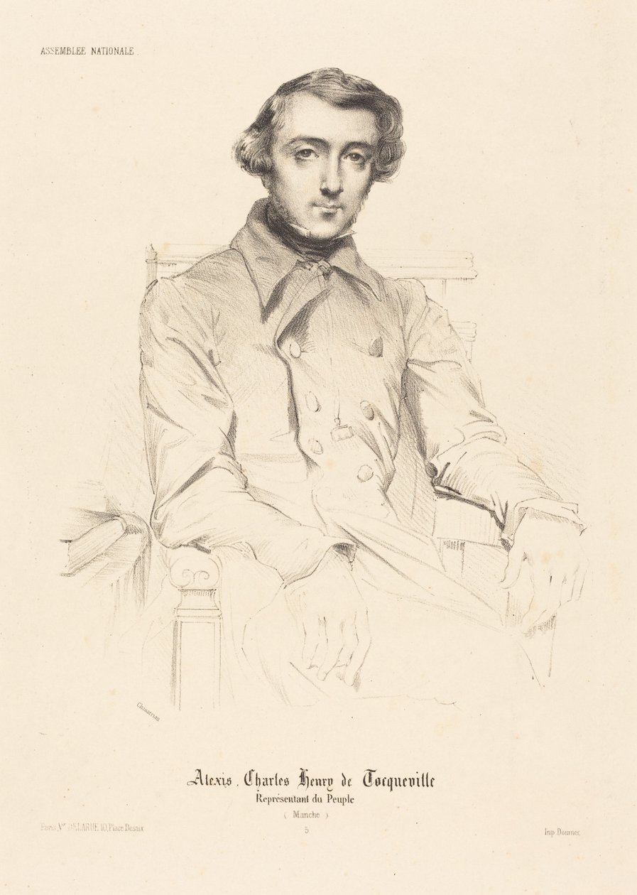 Alexis Charles Henry de Tocqueville alkotó: Théodore Chassériau