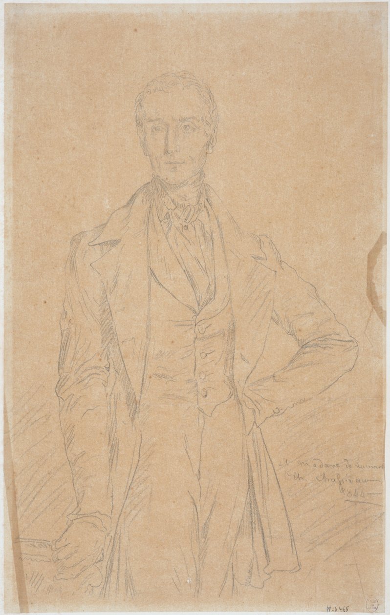 Alphonse de Lamartine alkotó: Théodore Chassériau