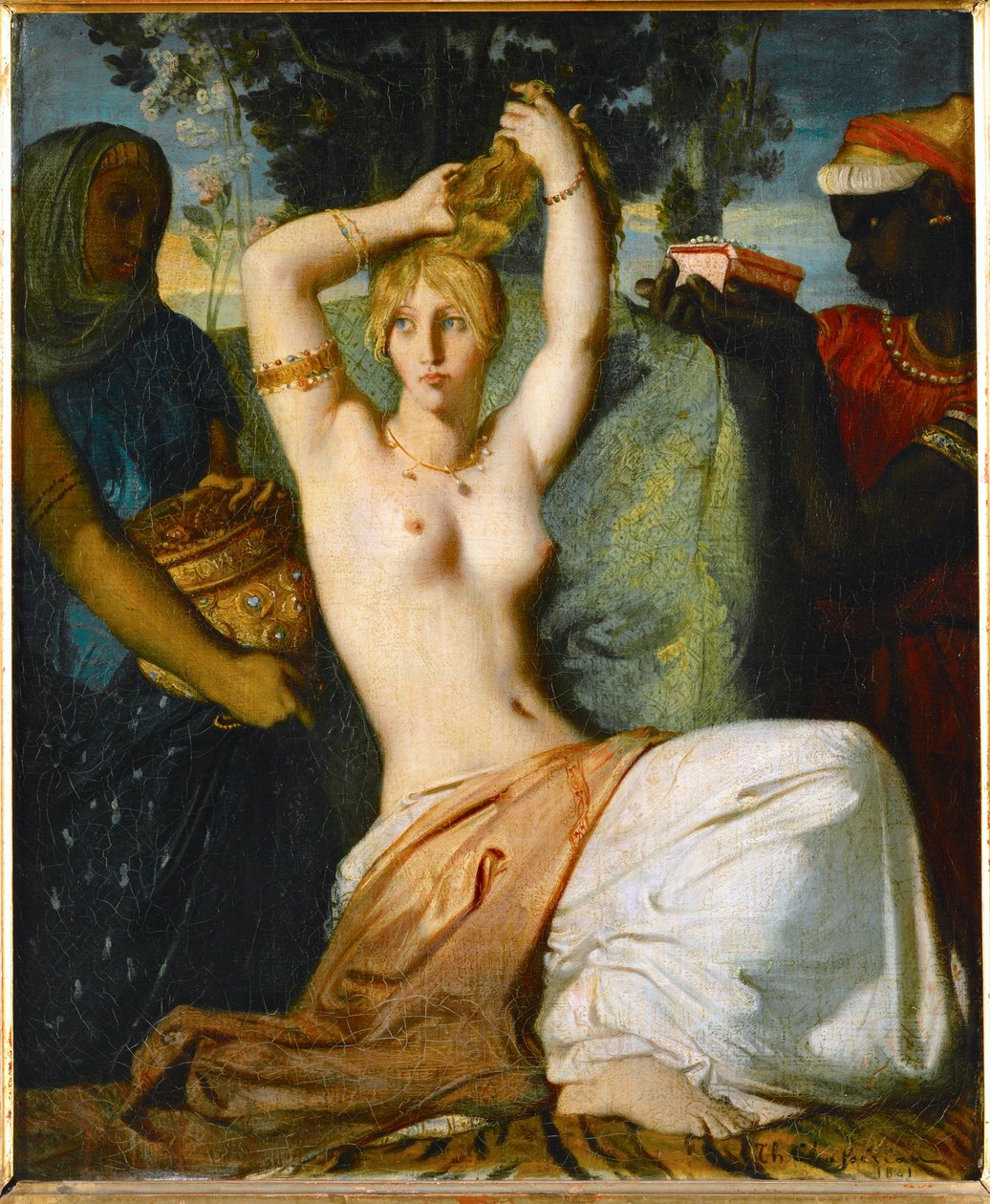 Eszter WC-je ... alkotó: Théodore Chassériau