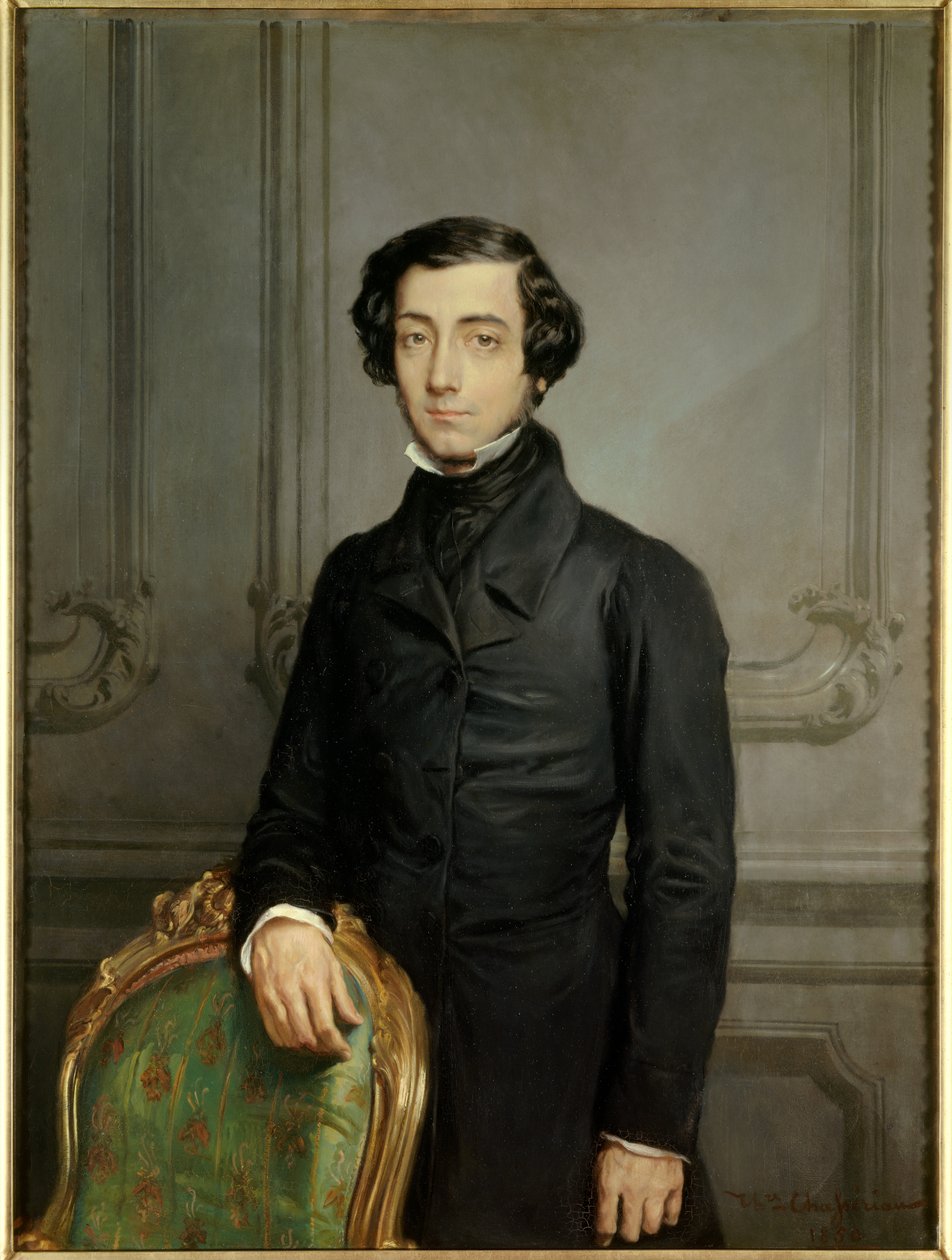Alexis Charles Henri Cleral de Tocqueville (1805-1859), a második köztársaság külügyminiszterének portréja Theodore Chassiau festménye (1819-1856) alkotó: Théodore Chassériau