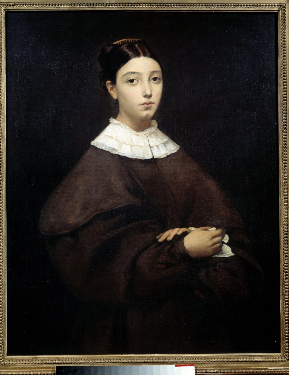 Aline Chassiau portréja alkotó: Théodore Chassériau