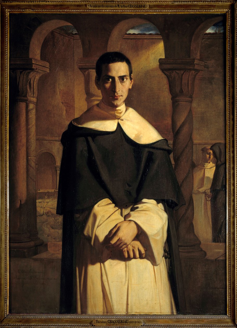 Lacordaire portréja (Henri Lacordaire (1802-1861)) alkotó: Théodore Chassériau