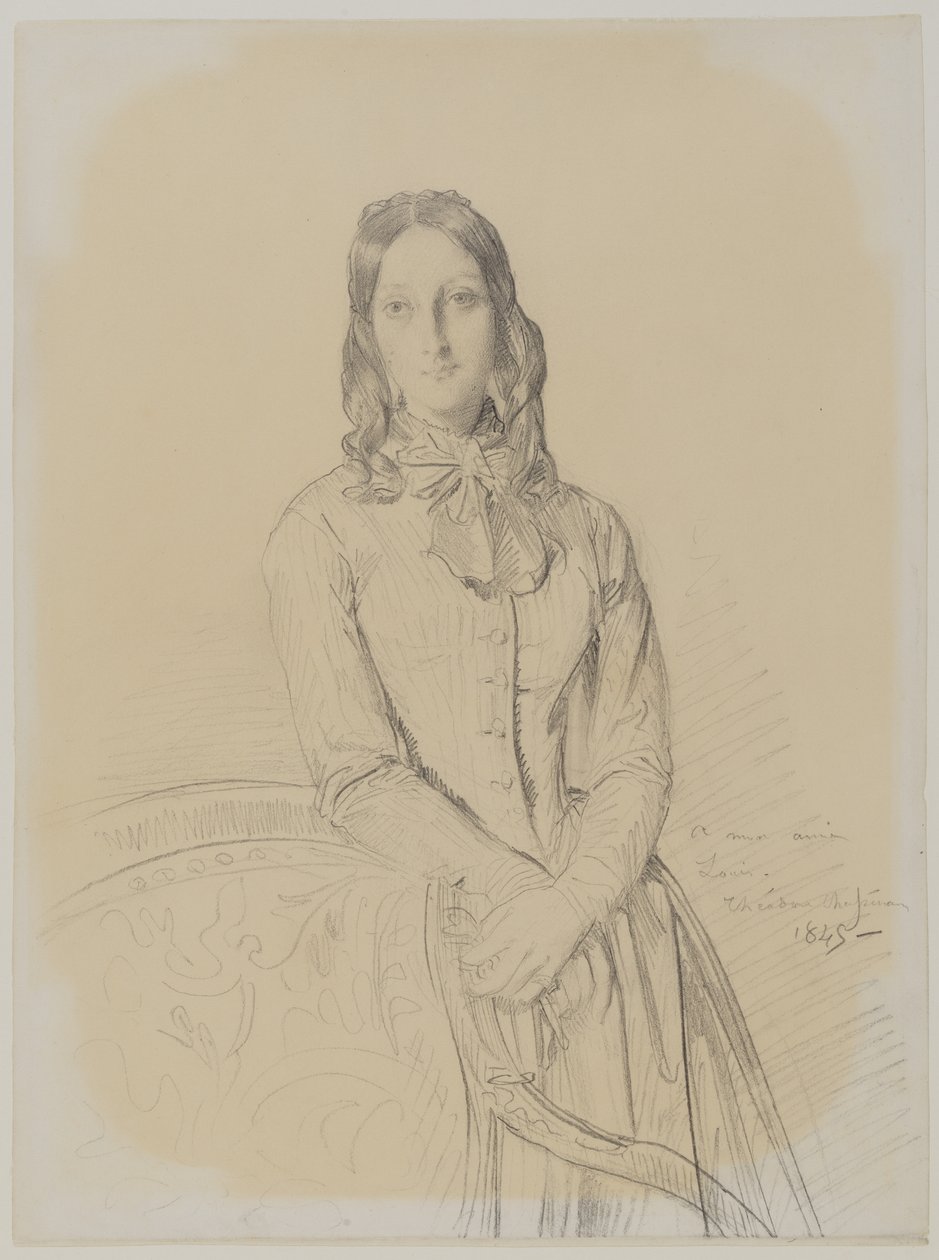 Madame Ravaisson portréja alkotó: Théodore Chassériau