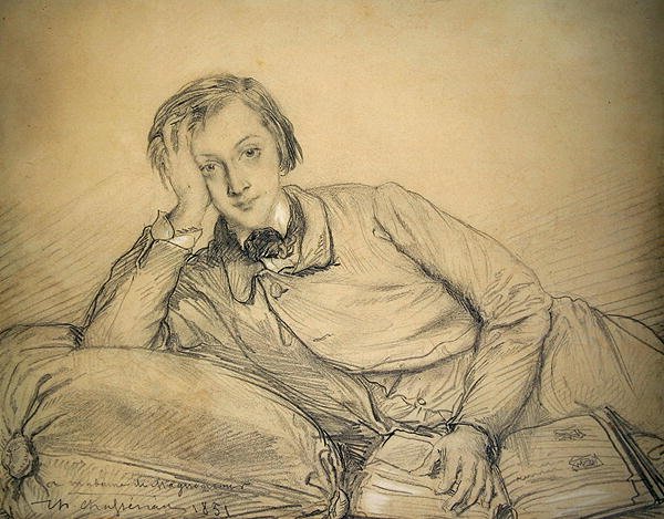 Raymond de Magnoncourt portréja alkotó: Théodore Chassériau