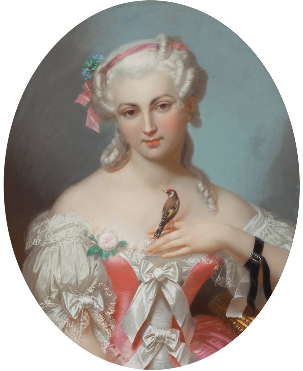 Anne Henriette francia (1727-1752), Fantin-Latour, Theodore (1805-1872). Pasztell, papír, 19. század első fele. Magángyűjtemény alkotó: Theodore Fantin Latour