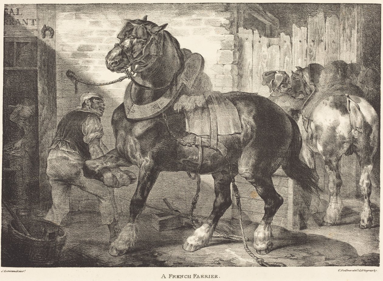 Egy francia patkoló alkotó: Theodore Gericault