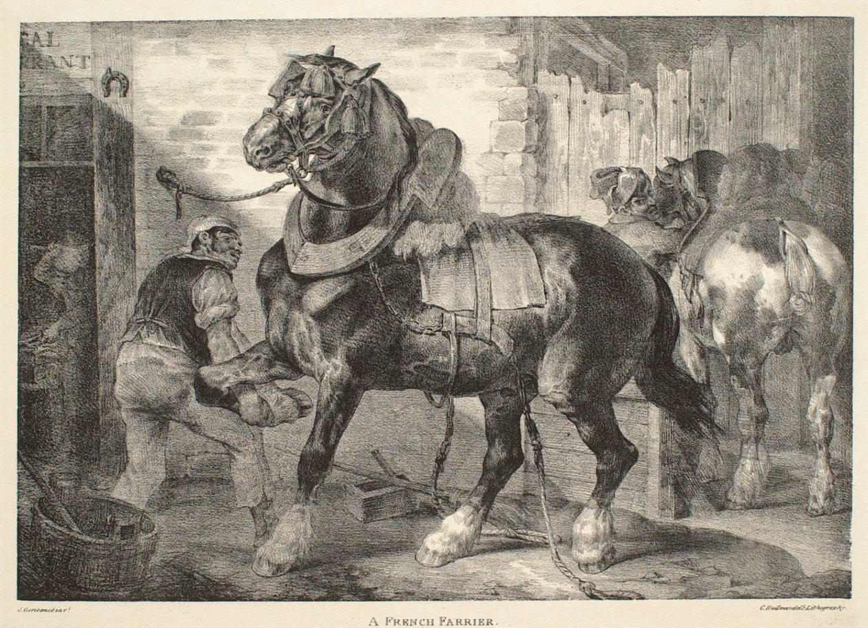 Egy francia patkolókovács alkotó: Theodore Gericault